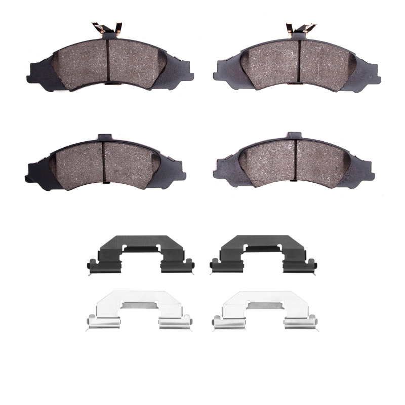 Pontiac GTO Brake Pads - Front - DFC - 4000 HybriDynamic - 2004