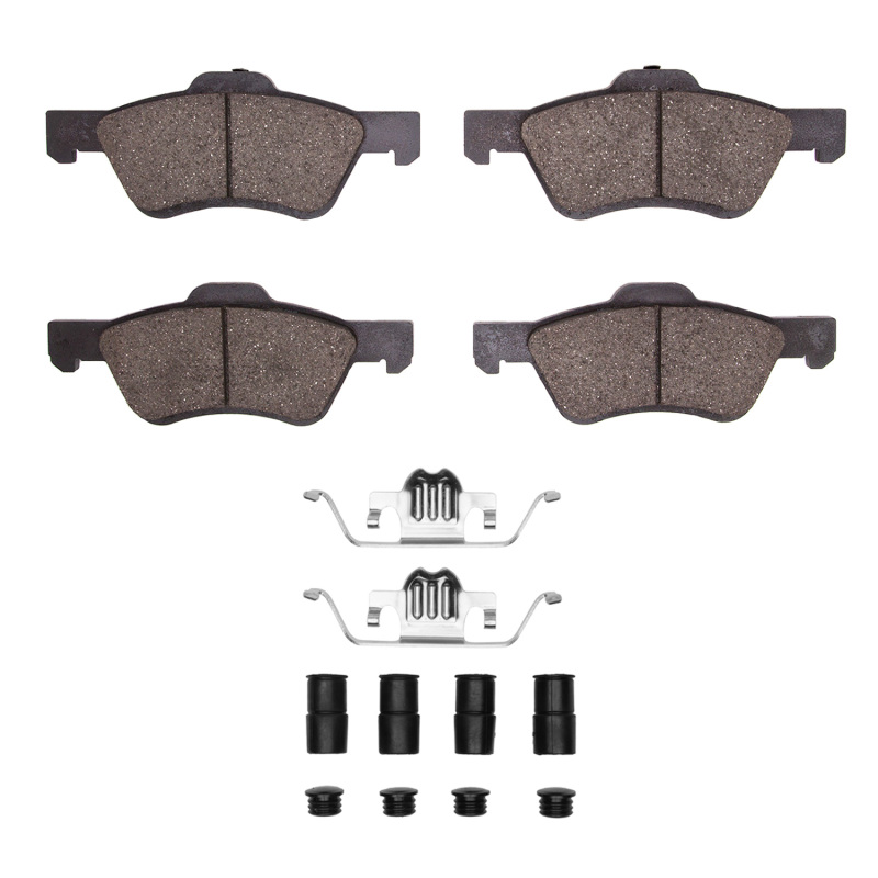 Ford Escape Brake Pads - Front - DFC - 4000 HybriDynamic - `05-`12