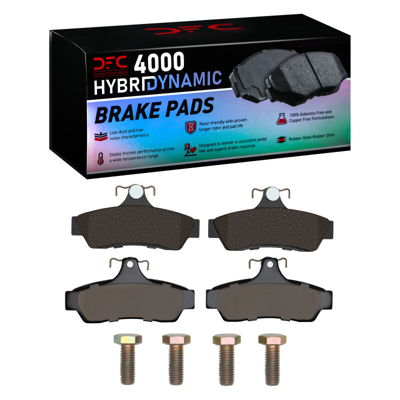 Pontiac GTO Brake Pads - Rear - DFC - 4000 HybriDynamic - `05-`06