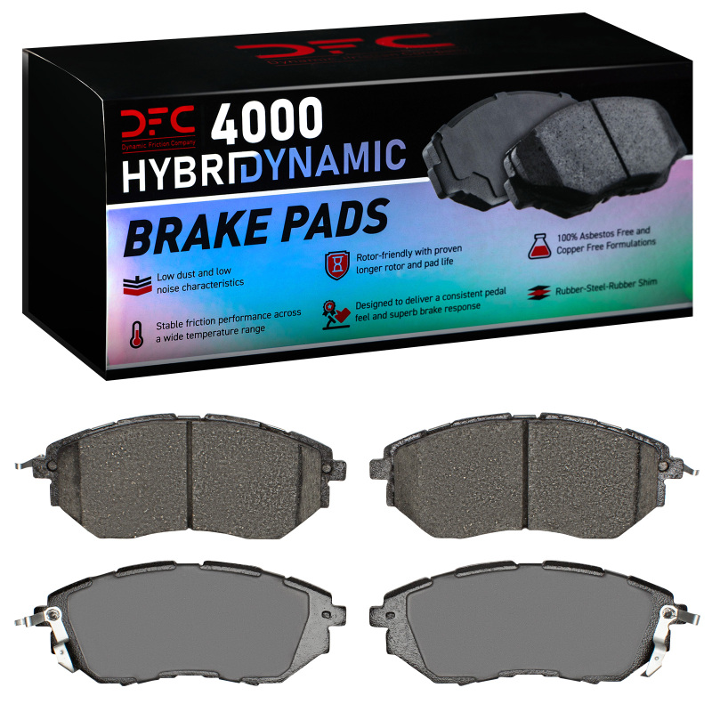 Subaru WRX Brake Pads - Front - DFC - 4000 HybriDynamic - `05-`21