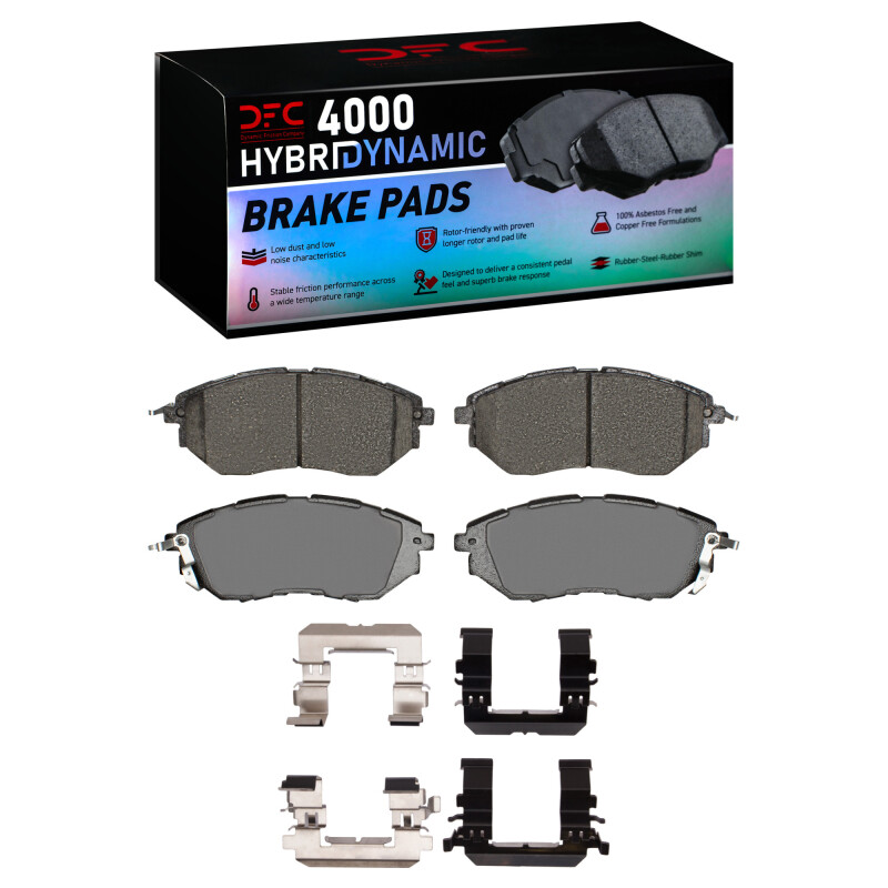 Subaru Outback Brake Pads - Front - DFC - 4000 HybriDynamic - `05-`21