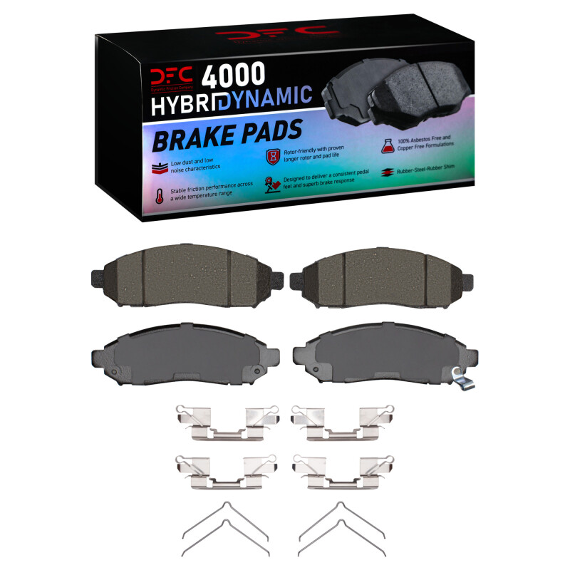 Nissan Frontier Brake Pads - Front - DFC - 4000 HybriDynamic - `05-`25