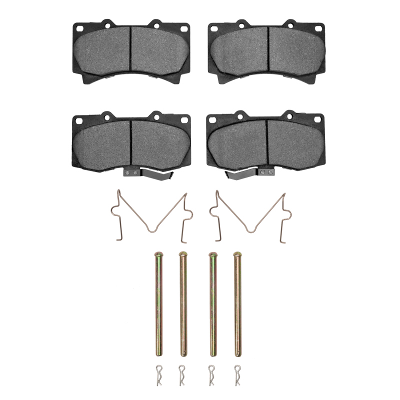 Hummer H3T Brake Pads - Front - DFC - 4000 HybriDynamic - `06-`10
