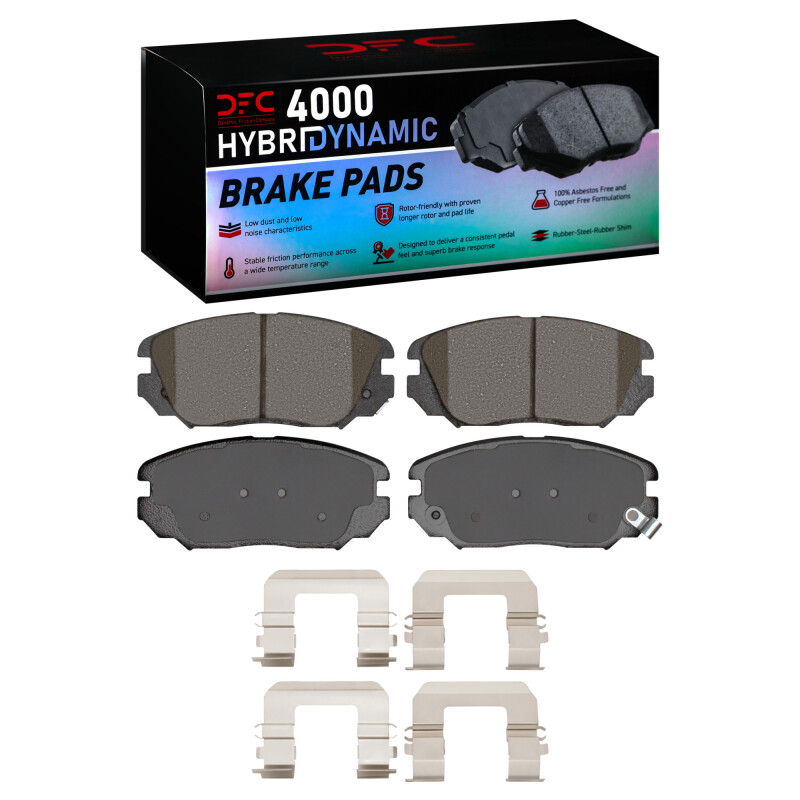 Hyundai Azera Brake Pads - Front - DFC - 4000 HybriDynamic - `05-`11