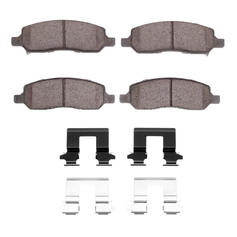 Buick Lucerne Brake Pads - Rear - DFC - 4000 HybriDynamic - `06-`11