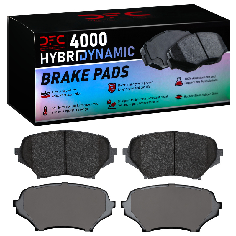 Mazda Miata Brake Pads - Front - DFC - 4000 HybriDynamic - `06-`15