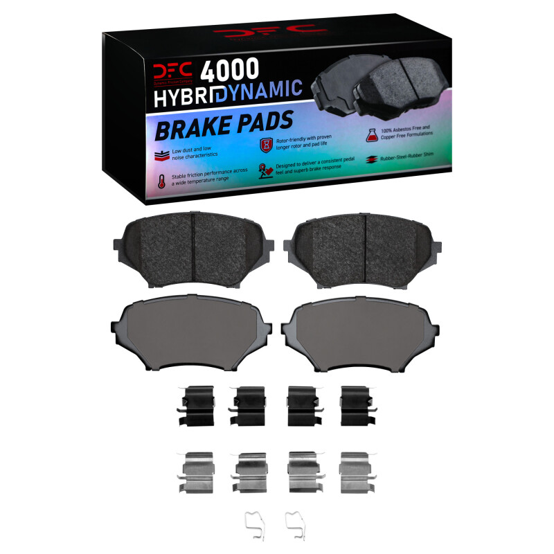 Mazda MX-5 Miata Brake Pads - Front - DFC - 4000 HybriDynamic - `06-`15