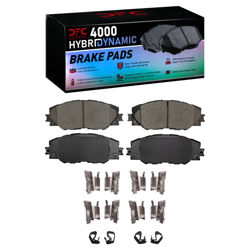 Pontiac Vibe Brake Pads - Front - DFC - 4000 HybriDynamic - `06-`20