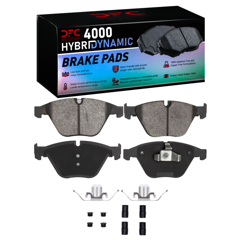 BMW X1 Brake Pads - Front - DFC - 4000 HybriDynamic - `07-`15