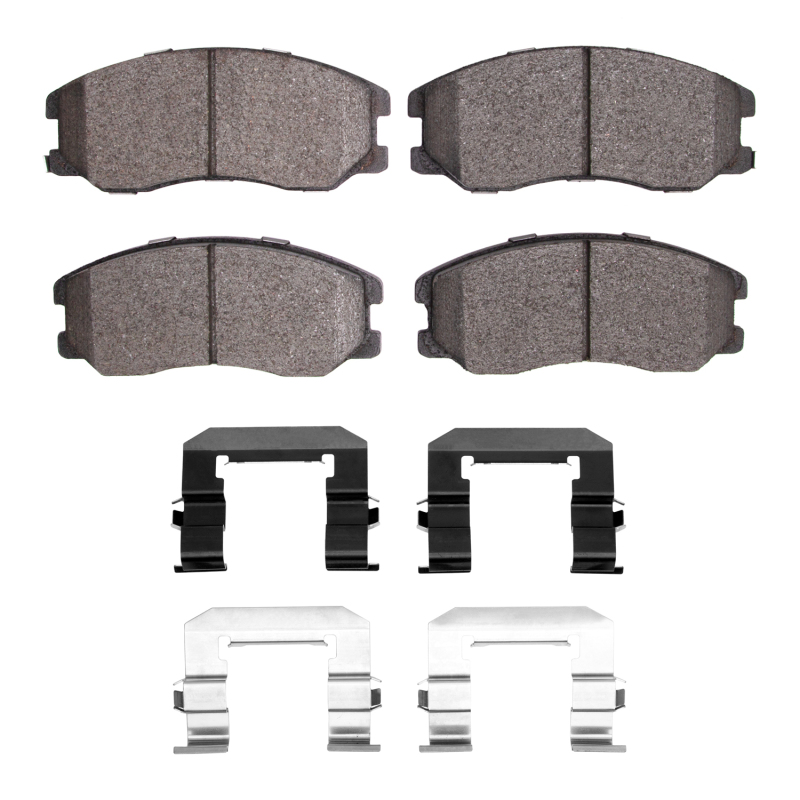 Chevrolet Equinox Brake Pads - Front - DFC - 4000 HybriDynamic - `07-`15