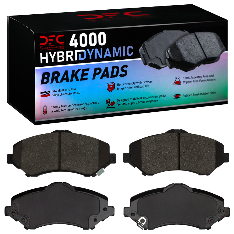 Volkswagen Routan Brake Pads - Front - DFC - 4000 HybriDynamic - `07-`18