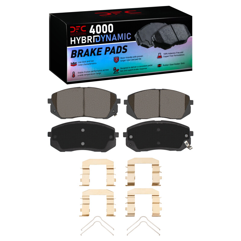Hyundai Tucson Brake Pads - Front - DFC - 4000 HybriDynamic - `10-`17