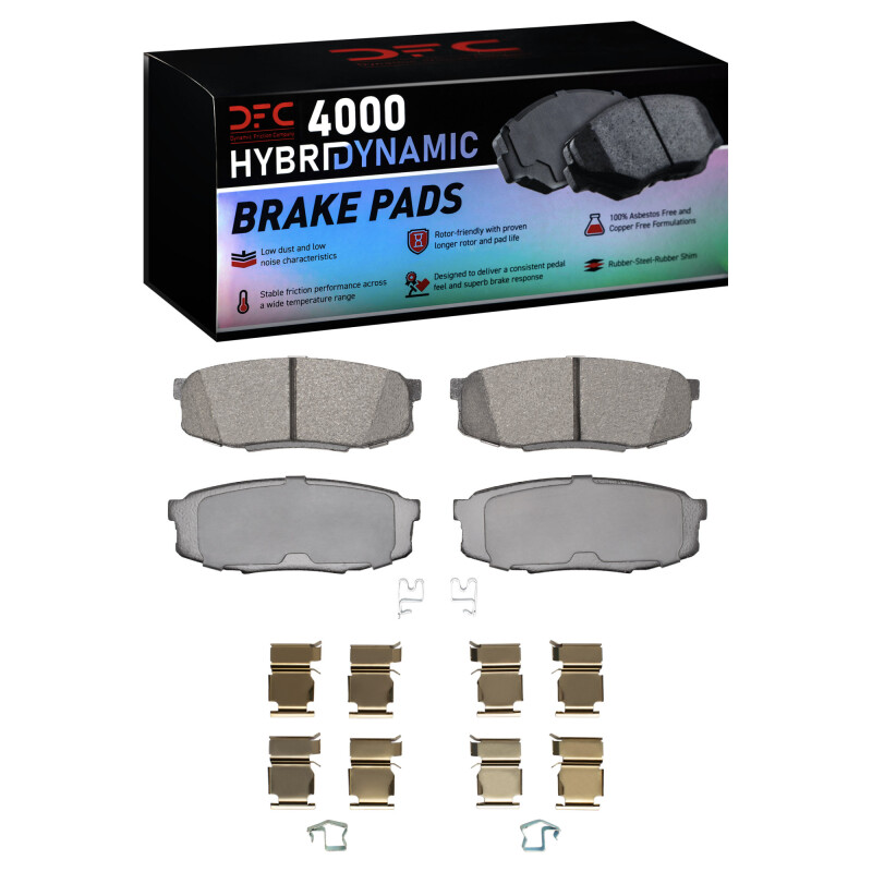 Lexus LX570 Brake Pads - Rear - DFC - 4000 HybriDynamic - `07-`22