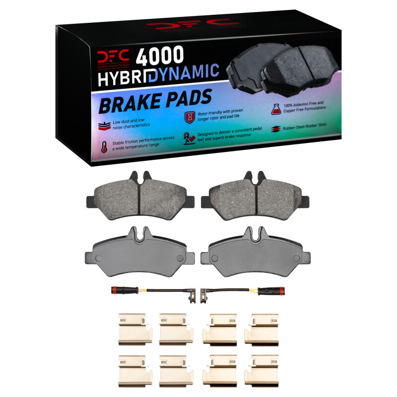 Dodge Sprinter 2500 Brake Pads - Rear - DFC - 4000 HybriDynamic - `06-`18