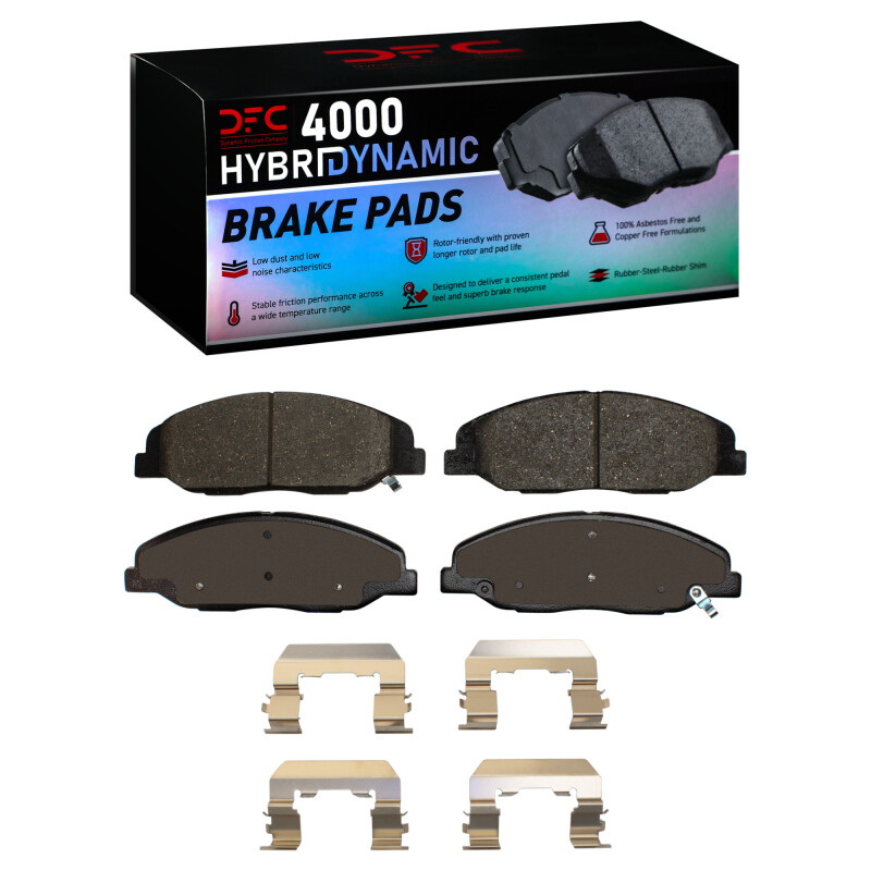 Cadillac CTS Brake Pads - Front - DFC - 4000 HybriDynamic - `08-`14
