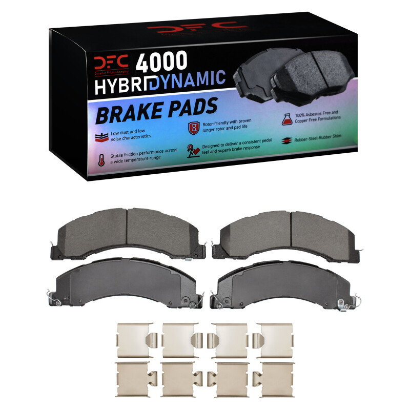 Dodge Ram 4500 Brake Pads - Front/Rear - DFC - 4000 HybriDynamic - `08-`25
