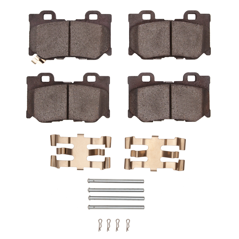 Infiniti Q70 Brake Pads - Rear - DFC - 4000 HybriDynamic - `08-`25