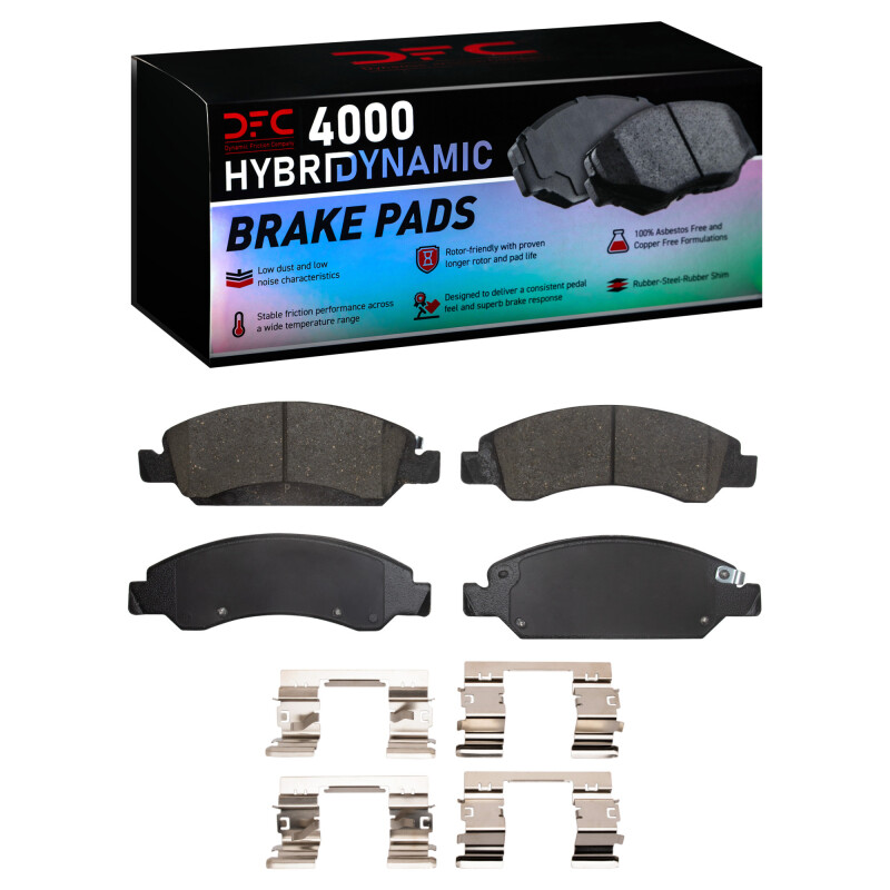 Cadillac Escalade Brake Pads - Front - DFC - 4000 HybriDynamic - `05-`20