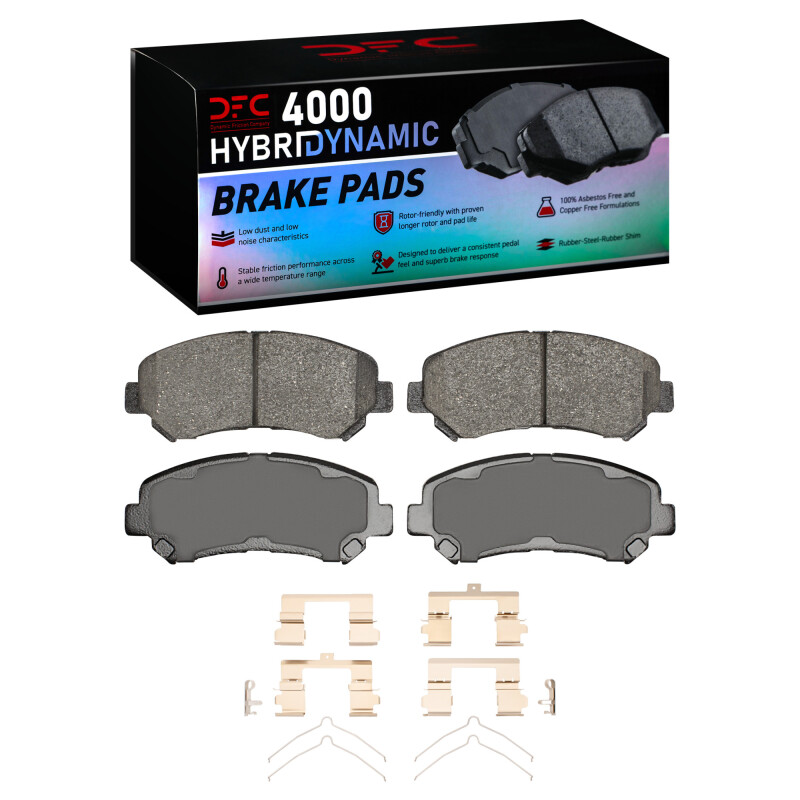 Nissan Juke Brake Pads - Front - DFC - 4000 HybriDynamic - `07-`23