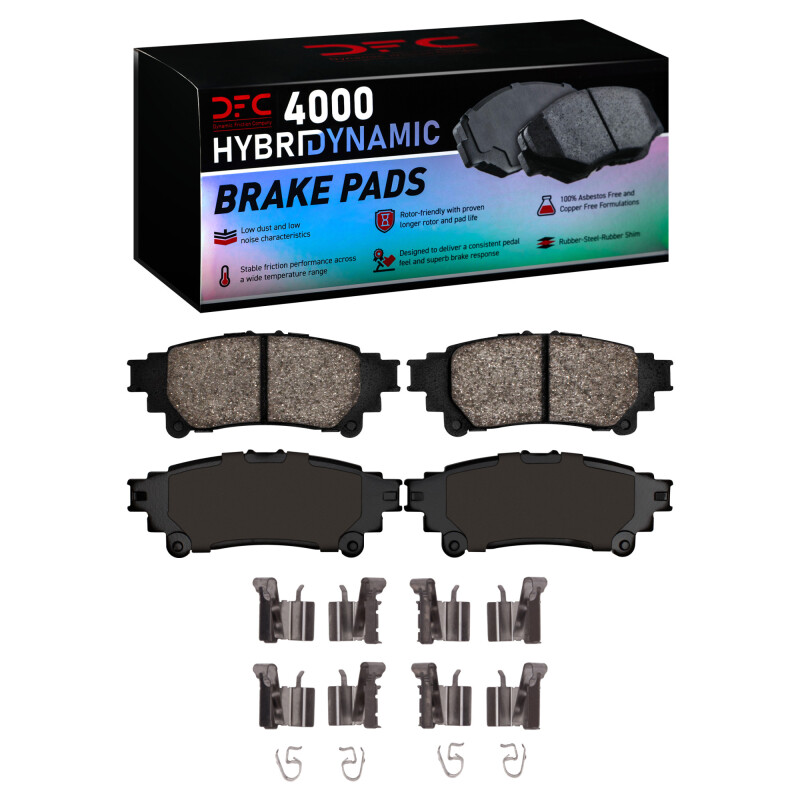 Lexus RX350 Brake Pads - Rear - DFC - 4000 HybriDynamic - `10-`20