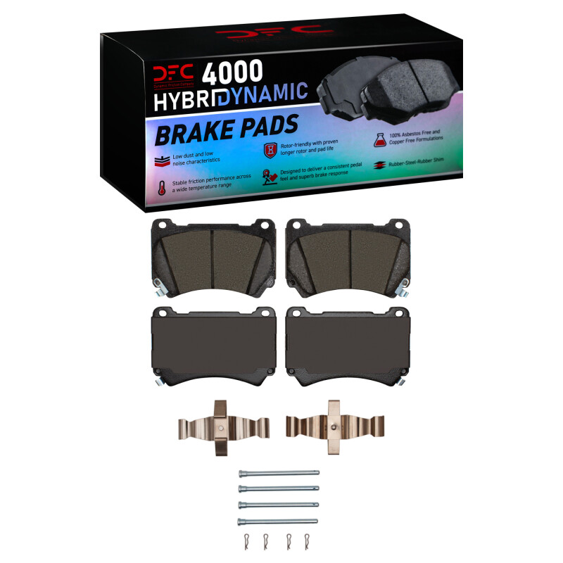 Hyundai Equus Brake Pads - Front - DFC - 4000 HybriDynamic - `09-`14