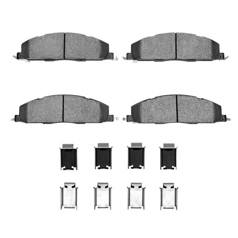 Dodge Ram 3500 Brake Pads - Rear - DFC - 4000 HybriDynamic - `09-`18