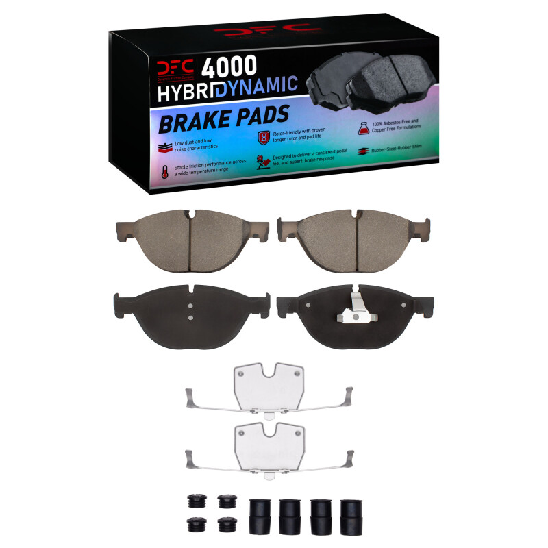 BMW Activehybrid 7 Brake Pads - Front - DFC - 4000 HybriDynamic - `09-`18