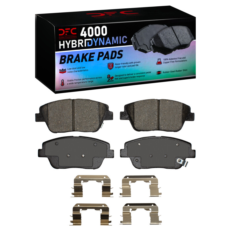 Hyundai Sonata Brake Pads - Front - DFC - 4000 HybriDynamic - `09-`16