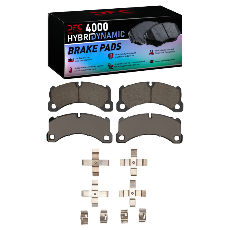 Porsche Macan Brake Pads - Front - DFC - 4000 HybriDynamic - `11-`23