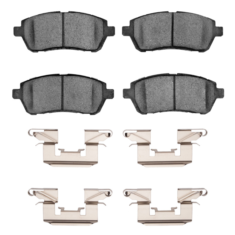 Ford Fiesta Brake Pads - Front - DFC - 4000 HybriDynamic - `11-`19
