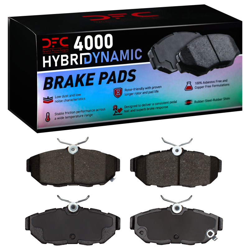 Ford Mustang Brake Pads - Rear - DFC - 4000 HybriDynamic - `05-`14