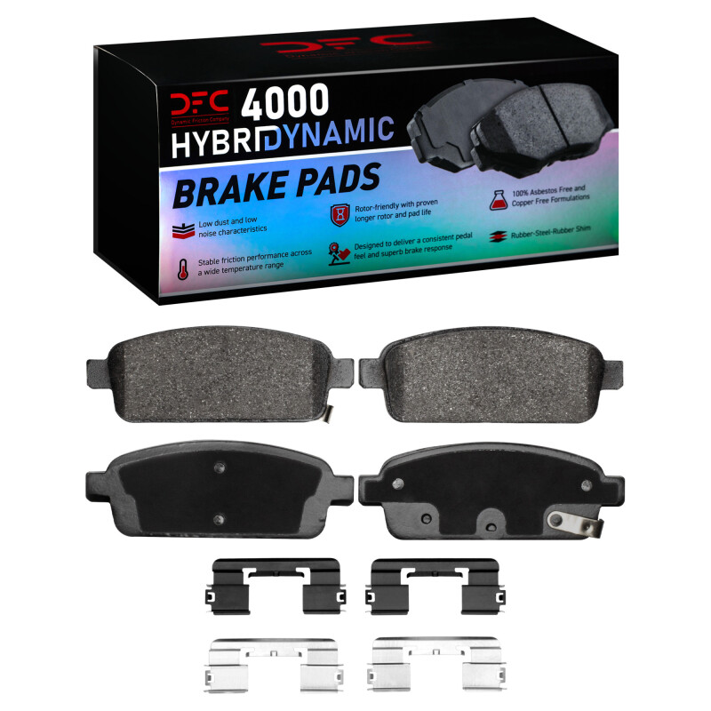 Cadillac ELR Brake Pads - Rear - DFC - 4000 HybriDynamic - 2016