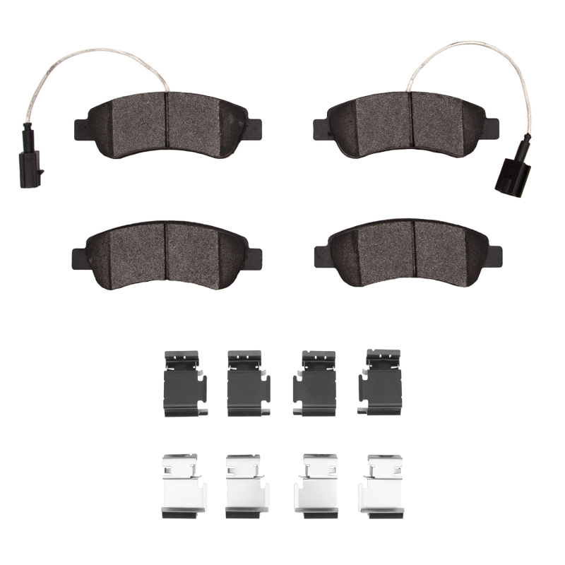 Ram ProMaster 1500 Brake Pads - Rear - DFC - 4000 HybriDynamic - `14-`21