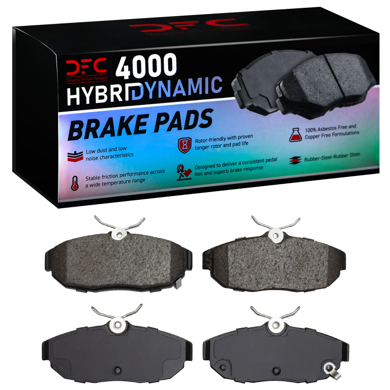 Ford Mustang Brake Pads - Rear - DFC - 4000 HybriDynamic - `12-`14