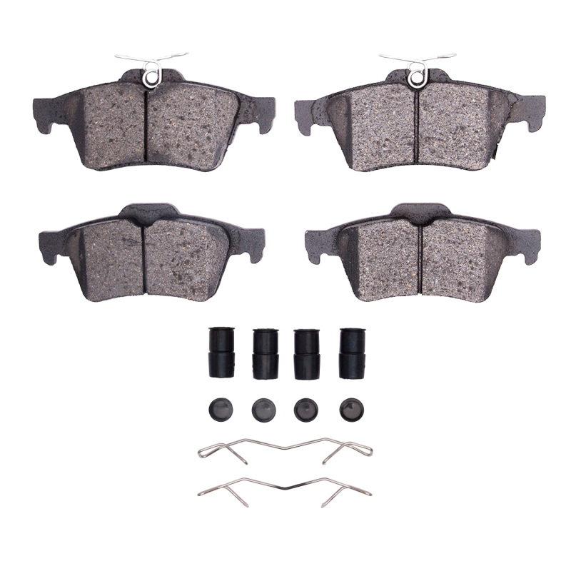 Ford EcoSport Brake Pads - Rear - DFC - 4000 HybriDynamic - `18-`22
