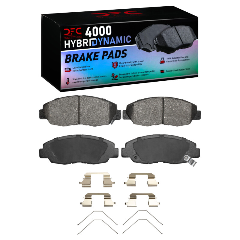 Acura EL Brake Pads - Front - DFC - 4000 HybriDynamic - `96-`15