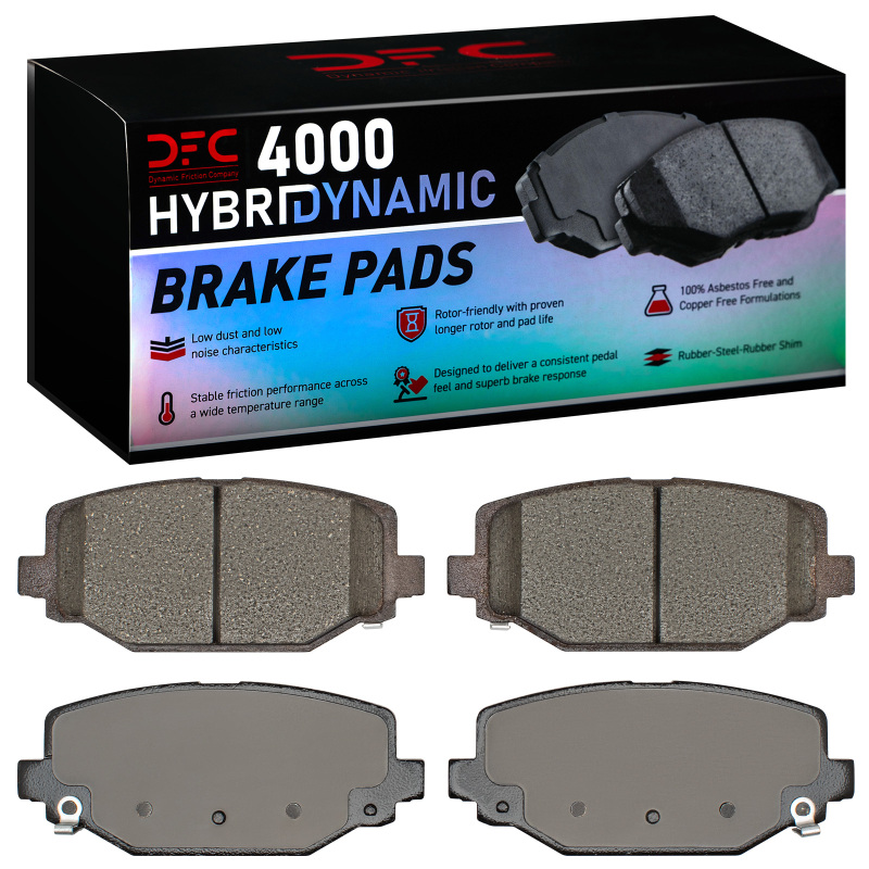 Volkswagen Routan Brake Pads - Rear - DFC - 4000 HybriDynamic - `12-`20
