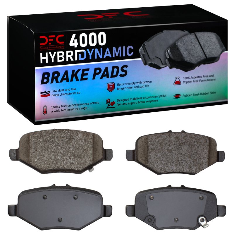 Lincoln MKT Brake Pads - Rear - DFC - 4000 HybriDynamic - `13-`19