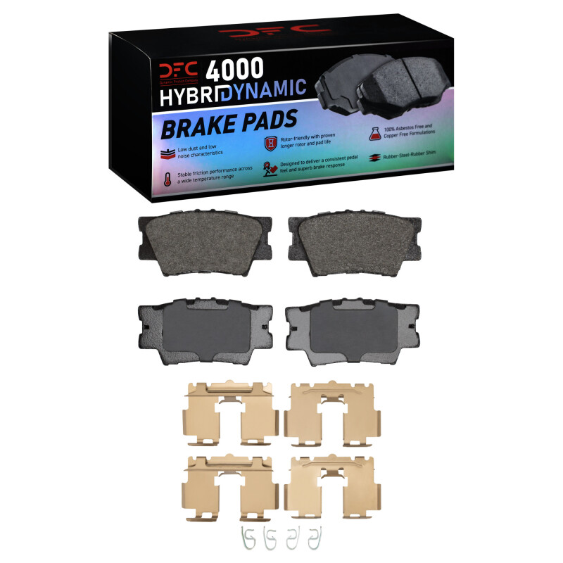 Lexus ES350 Brake Pads - Rear - DFC - 4000 HybriDynamic - `07-`24