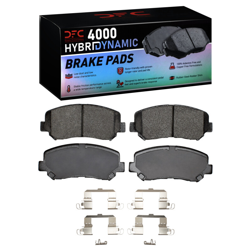 Chrysler 200 Brake Pads - Front - DFC - 4000 HybriDynamic - `13-`16