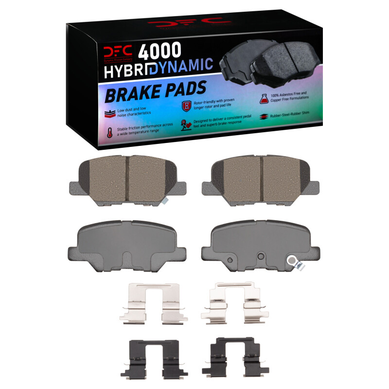 Mazda 3 Brake Pads - Rear - DFC - 4000 HybriDynamic - `14-`18