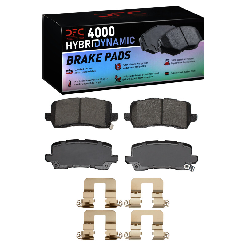 Acura TLX Brake Pads - Rear - DFC - 4000 HybriDynamic - `14-`20