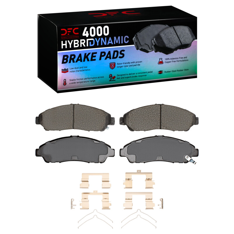 Acura RLX Brake Pads - Front - DFC - 4000 HybriDynamic - `07-`25
