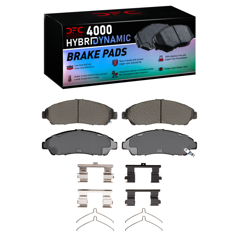 Acura MDX Brake Pads - Front - DFC - 4000 HybriDynamic - `17-`20