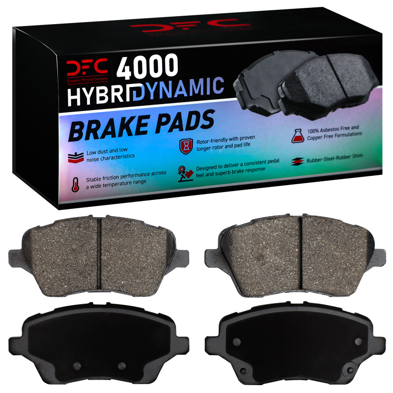Ford Transit Courier Brake Pads - Front - DFC - 4000 Hybridynamic - `14-`23