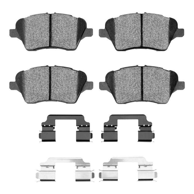 Ford Fiesta Brake Pads - Front - DFC - 4000 HybriDynamic - `14-`23