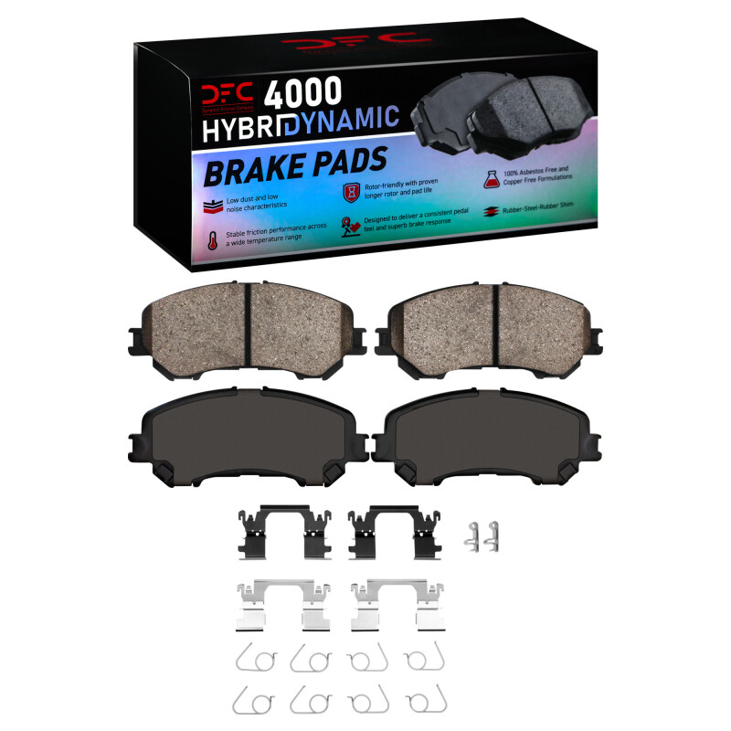 Nissan X-Trail Brake Pads - Front - DFC - 4000 HybriDynamic - `14-`23