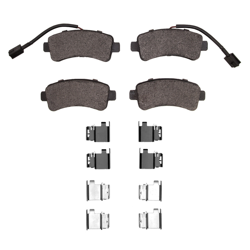 Ram ProMaster 2500 Brake Pads - Rear - DFC - 4000 HybriDynamic - `14-`21