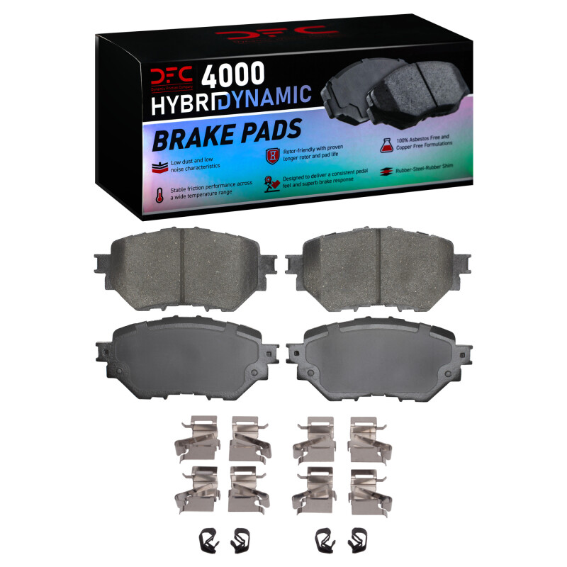 Mazda 3 Brake Pads - Front - DFC - 4000 HybriDynamic - `14-`18