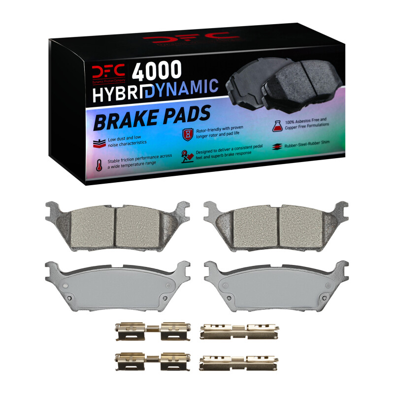 Ford Expedition Brake Pads - Rear - DFC - 4000 HybriDynamic - `15-`21